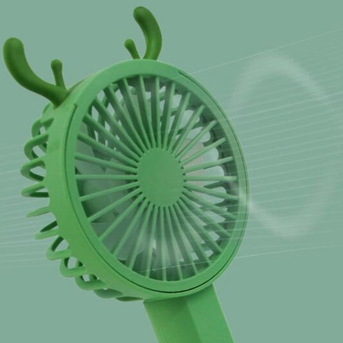 Mini ventilator portabil cu suport pentru telefon si 2 trepte de viteza