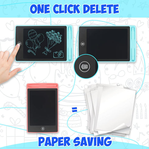 Tableta grafica pentru scris si desenat cu stylus, Ultra subțire, Display LCD 6.5 inch