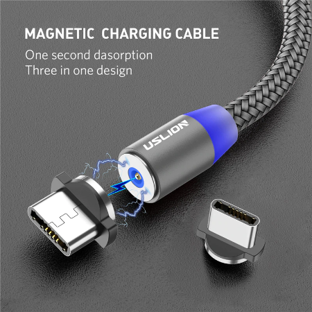 Cablu incarcare magnetic 3IN1 Elworld JXL-081