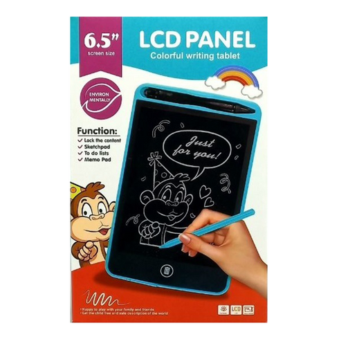 Tableta grafica pentru scris si desenat cu stylus, Ultra subțire, Display LCD 6.5 inch