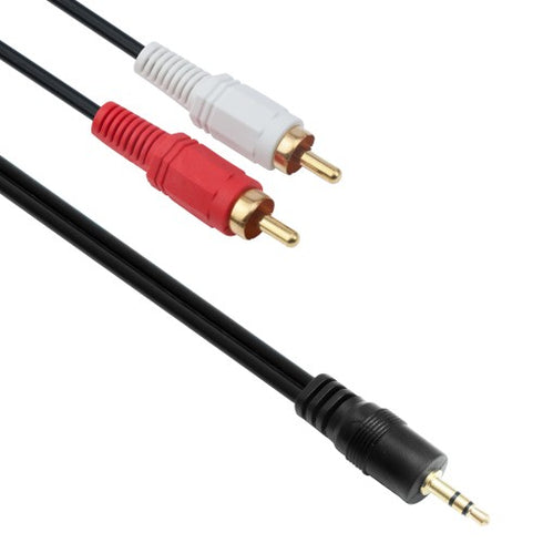 Cablu Audio Jack 3,5mm Tata – 2 Rca Tata, 5m