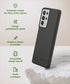Husa Just Green biodegradabila Samsung Galaxy S21 Ultra 5G, Neagra