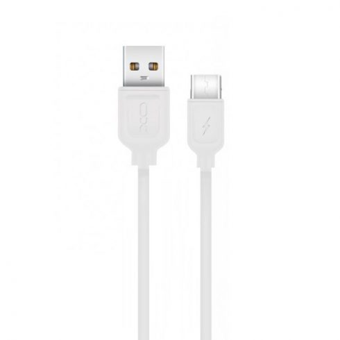 Cablu de date si incarcare MicroUSB, XO, 1m, Alb - EPLUS.uno