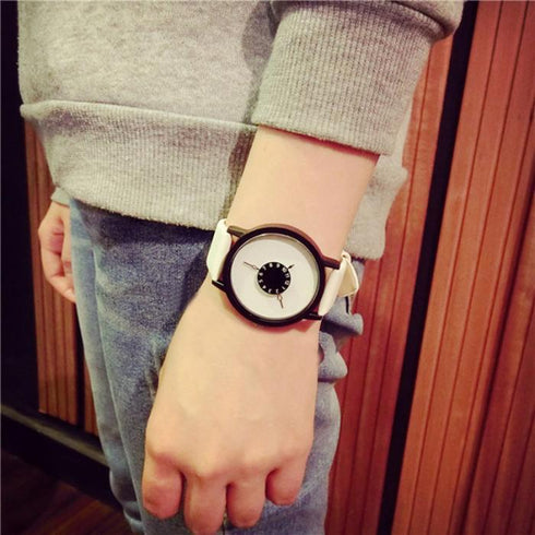 Ceas Unisex TT88 Student, Design Fashion Center, Alb