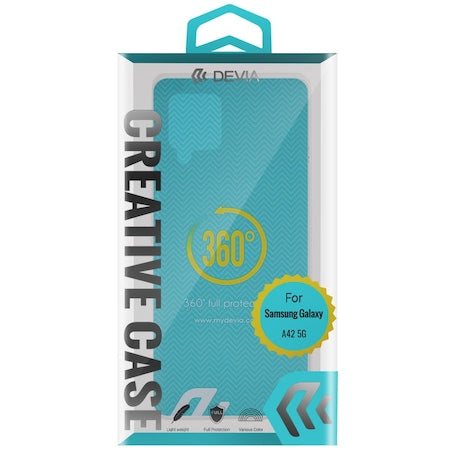 Husa Samsung Galaxy A42 5G, Silicon Devia Naked, Transparent
