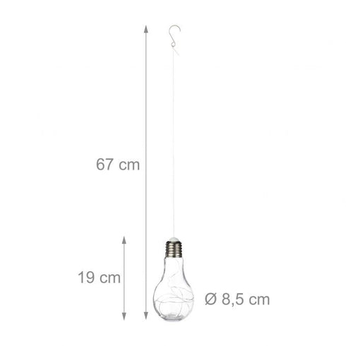 Bec Decorativ cu Leduri în Interior și Cârlig de Agățare - Stele - EPLUS.uno