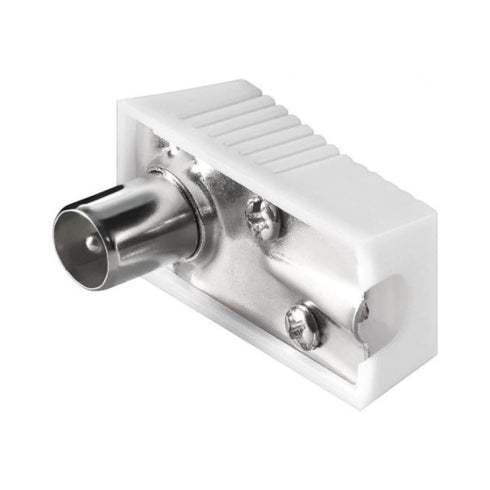 Mufa TV-tata, plastic 90 de grade - EPLUS.uno