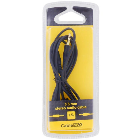 Cablu Audio Stereo jack 3.5 mm CableMAX 1.5m - EPLUS.uno