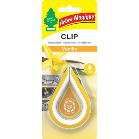 Odorizant auto ARBRE MAGIQUE® CLIP, Vanilie