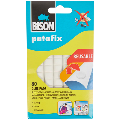 Blocuri adezive Patafix Bison 80 de bucăți