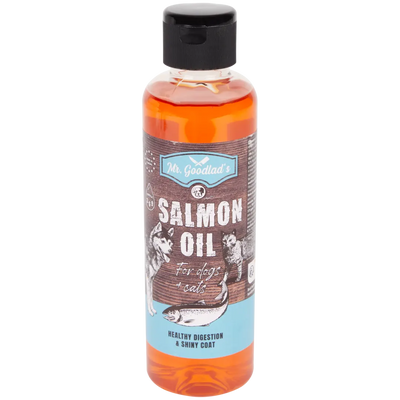 Ulei de Somon Premium Mr. Goodlad pentru Câini - Energie și Sănătate - 250 ml