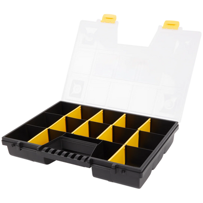 Cutie de Depozitare Profesională cu 10 Separatoare - Soluția Perfectă pentru Organizarea Uneltelor