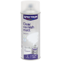 Spray Lac Incolor Mat Spectrum Transparent 400ml - Protecție Durabilă și Finisaj Mat