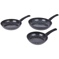 Set Tigăi Premium Ceramic Marble - Gătire Sănătoasă și Stil în Bucătăria Ta