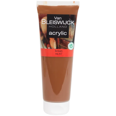 Vopsea Acrilică Premium Van Bleiswijck - Maro Intens | Rezistentă și Versatilă