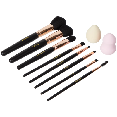Set Profesional de Pensule pentru Machiaj - 10 Piese - Calitate Superioară