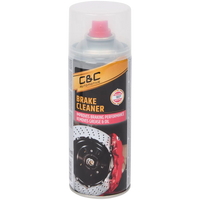 Soluție Profesională de Curățat Frâne C&C - Acțiune Rapidă, Fără Reziduuri