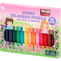 Set Creioane Colorate Jumbo - Ideale pentru Micii Artiști