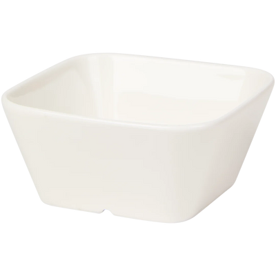 Bol Pătrat Elegant din Porțelan New Bone - Perfect pentru Servirea Gustărilor