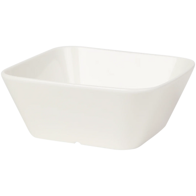 Bol Pătrat Elegant din Porțelan New Bone - Perfect pentru Gustări și Mese Zilnice