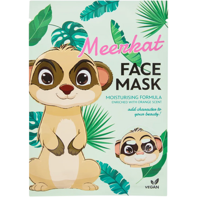 Mască Facială Animal Print - Reîmprospătează-ți Pielea cu Stil!