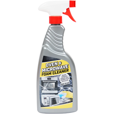 Detergent Spumant Profesional pentru Cuptor și Cuptor cu Microunde - Curățenie Impecabilă!
