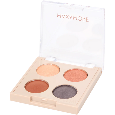 Minipaletă de Farduri de Ochi Max & More - Culori Vibrante și Rezistente