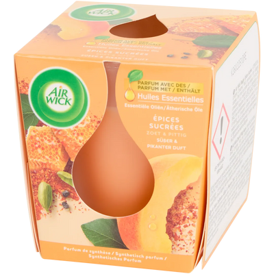 Lumânare Parfumată Air Wick Mirodenii Dulci - Atmosferă Cozy și Elegantă