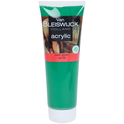 Vopsea Acrilică Premium Van Bleiswijck Verde Închis - Calitate Superioară pentru Proiectele Tale Creative