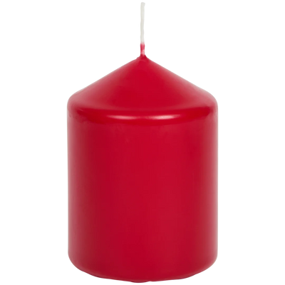 Lumânare Groasă Roșie - Calitate Superioară pentru Atmosfera Perfectă