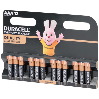 Baterii Alcaline Duracell Everyday AAA - Energie de Lungă Durată pentru Dispozitivele Tale Zilnice
