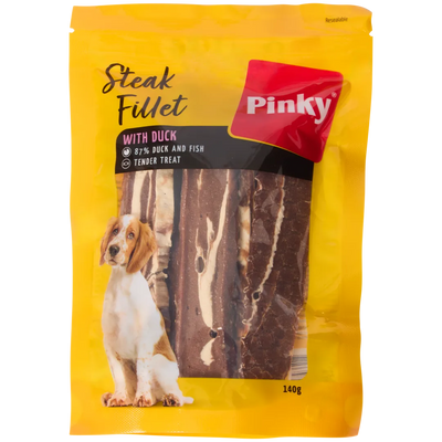 Gustări Premium pentru Câini Pinky: Mușchi de Vită Delicioși