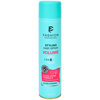 Lac de Păr Ultra Strong Fashion Professional - Volum Maxim și Fixare Durabilă - 625 ml