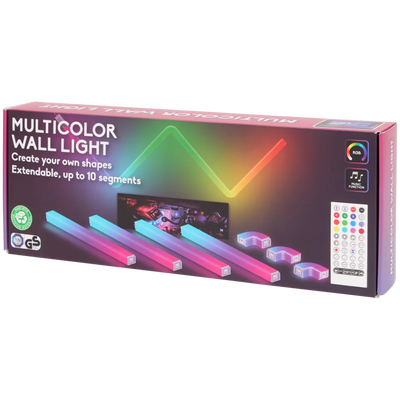 Lampă de Perete LED Multicoloră Interactivă - Creează-ți Propria Atmosferă