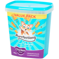 Gustări Premium Purrfections pentru Pisici - Sănătate și Delicii în Fiecare Mușcătură!