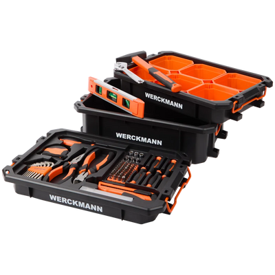 Set Profesional de Scule Werckmann - 77 Piese, Cutie Stivuibilă