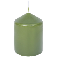 Lumânare Groasă Premium - Flacără Durabilă și Culori Vibrante (7 x 9,5 cm)