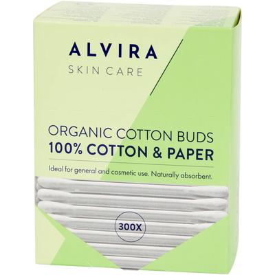 Bețișoare cu Vată Alvira - Igienă Naturală și Ecologică