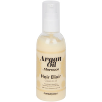 Elixir pentru Păr The Beauty Dept. cu Ulei de Argan Marocan Bio - Hidratare și Strălucire Intensă