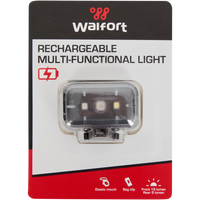 Iluminare LED Multifuncțională Reîncărcabilă Walfort - Siguranță și Vizibilitate Maximă pe Orice Bicicletă!