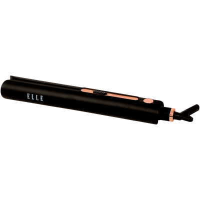 Placă de Îndreptat Părul din Ceramică ELLE - Coafură Perfectă în Secunde!