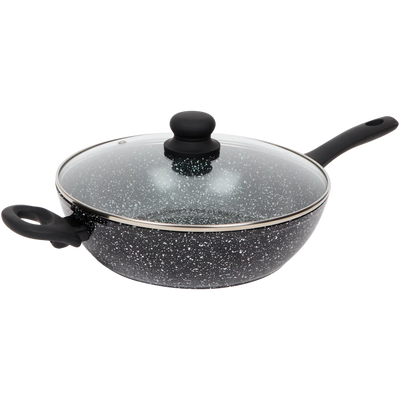 Tigaie Premium cu Capac de Sticlă - Gătește Delicios și Eficient!