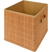 Coș de Depozitare din Bambus Natural - Soluția Elegantă și Eco-Responsabilă