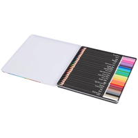 Set Profesional de Creioane Colorate - 24 Culori Vibrante, Ideal pentru Artiști și Copii