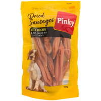 Cârnați Uscați Pinky - Gustare Premium pentru Câinele Tău
