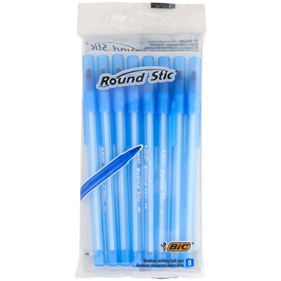 Pixuri BIC - Set de 8 Bucăți, Scriere Ușoară și Fiabilă