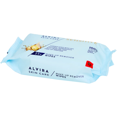 Șervețele Demachiante Alvira Clean Beauty Sensitive - Curățare Delicată și Ecologică