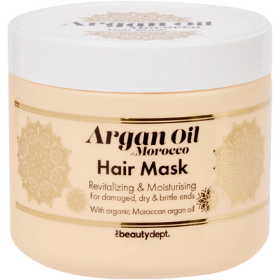 Mască de Păr The Beauty Dept. cu Ulei de Argan - Hidratare și Revitalizare Profundă