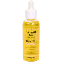 Ulei de Păr Premium The Beauty Dept. cu Argan Marocan și Miere - Strălucire și Hidratare Intensă