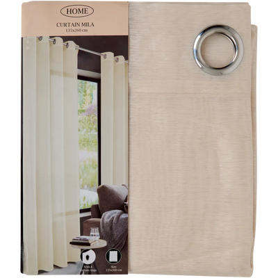 Perdea Transparentă Elegantă Mila - Stil și Eleganță pentru Casa Ta